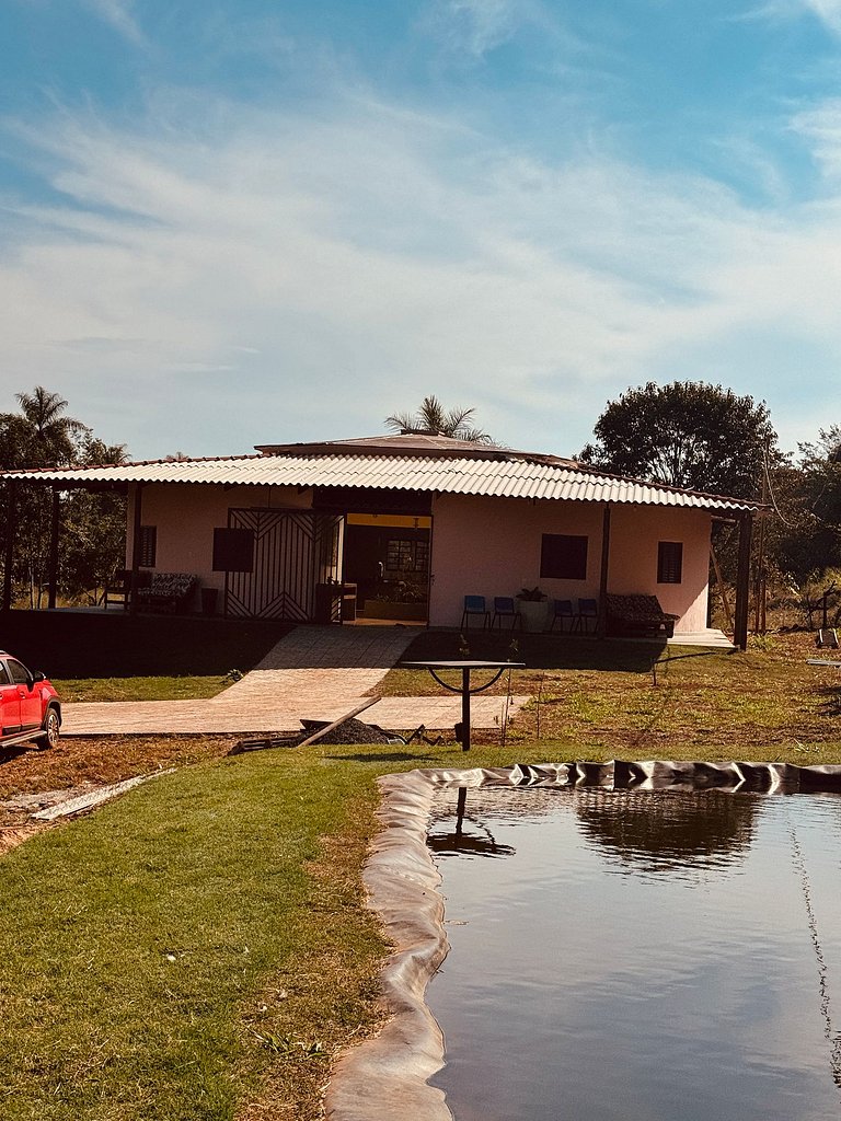 Quarto Aventurina Casa Rosada - Estancia Rubi