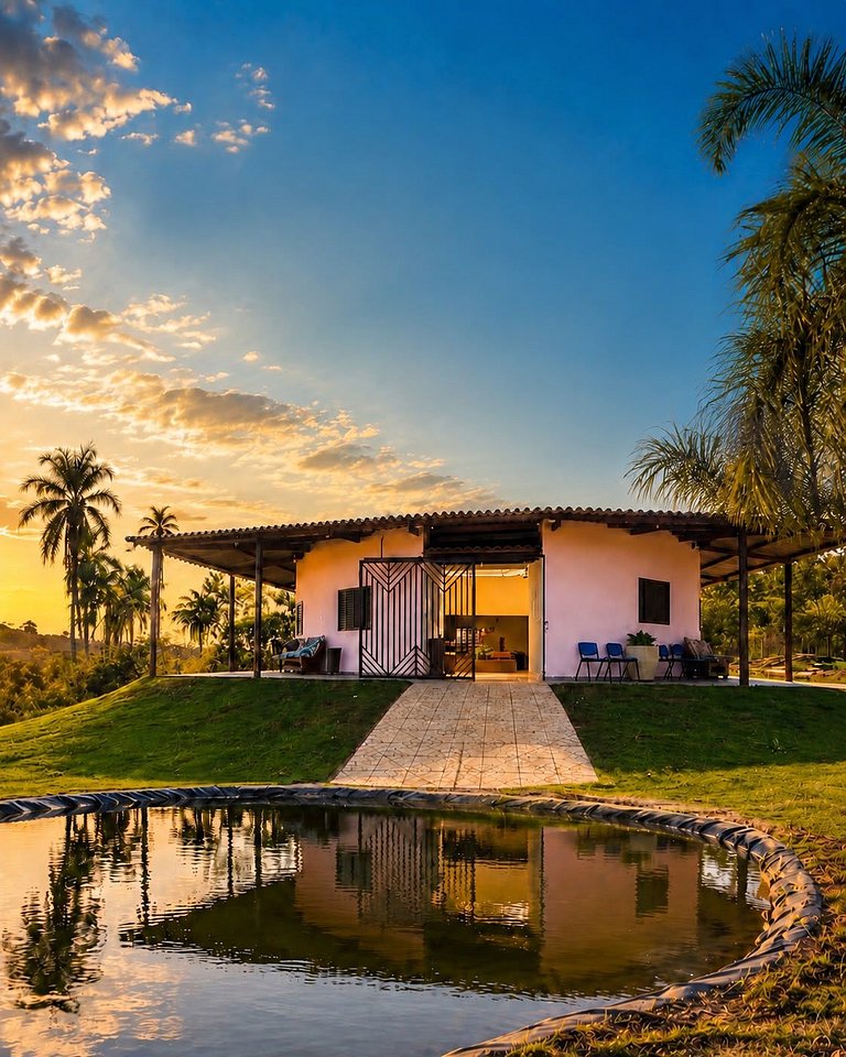 Suite Quartzo Rosa Casa Rosada - Estancia Rubi
