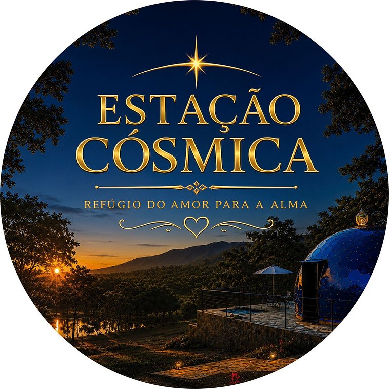 Estação Cósmica - Refugio natural e romantico